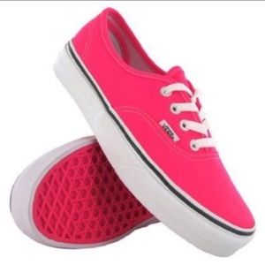 Hot pink vans